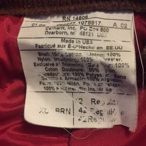 Cathartt coveralls good condition barley worn